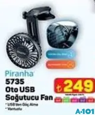 PİRANHA 5735 OTO USB SOĞUTUCU FAN indirimli fiyat PİRANHA 5735 OTO USB SOĞUTUCU FAN fiyat ve kampanya bilgisi